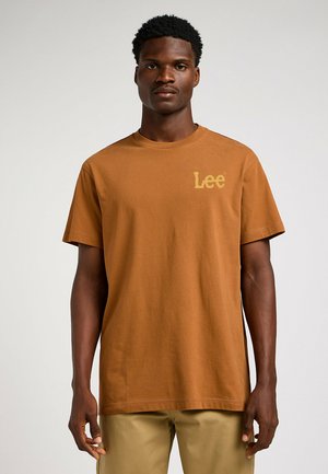 Lee WORKWEAR - T-shirt basic - drama blue/blu