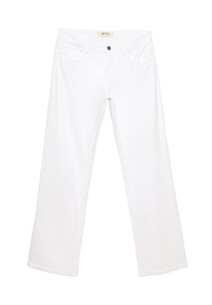 Stradivarius Relaxed fit jeans - white