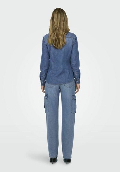 Noisy May Giacche in jeans Nmalva L/S Denim Shacket Az352Lb Noos donna blu online | Italia