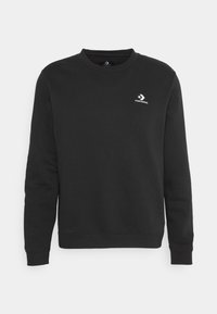 CLASSIC FIT LEFT CHEST STAR CHEV EMB CREW BB - Sweatshirt - black