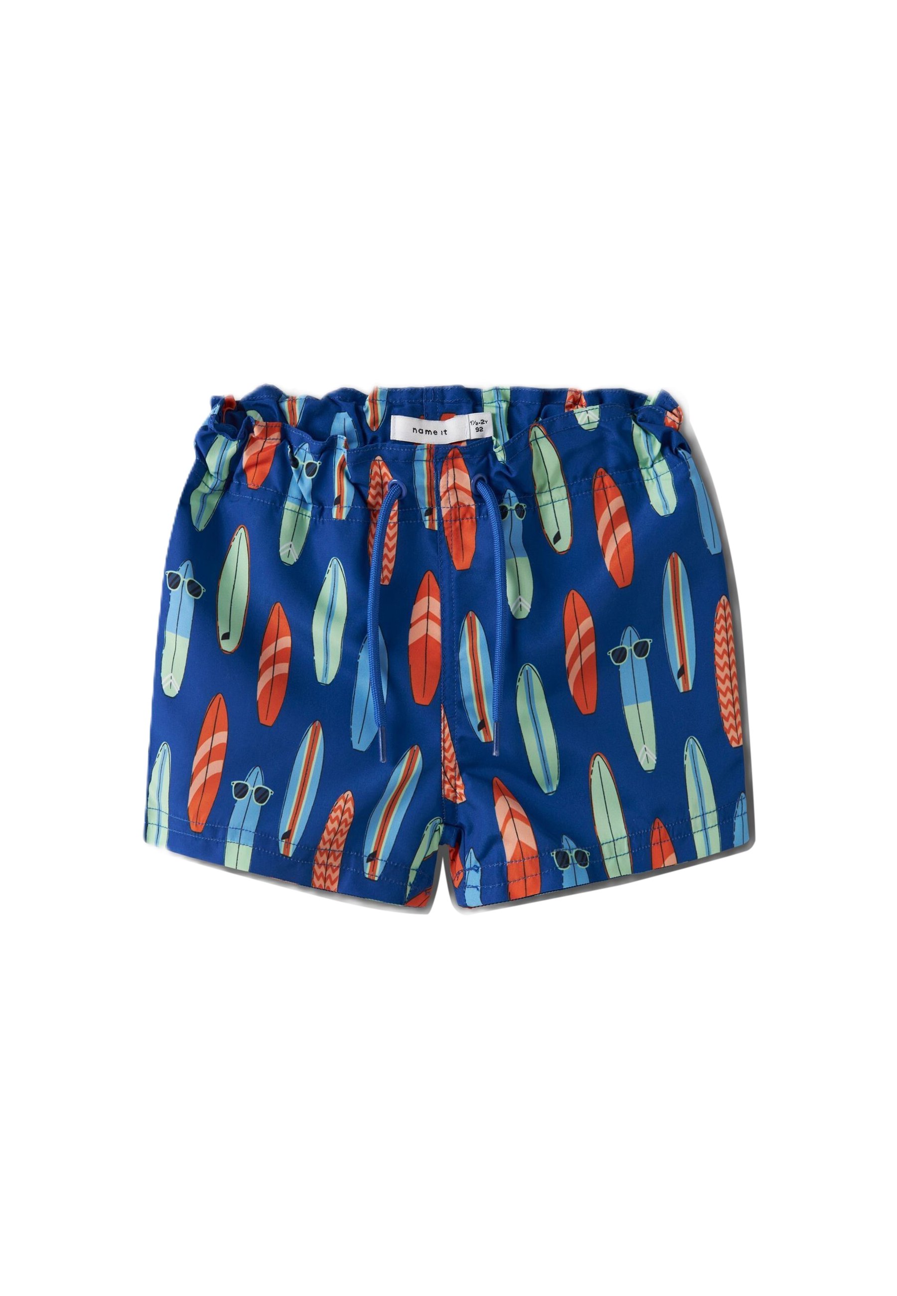 Name it NMMZEUS Shorts da mare surf the web/blu