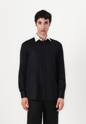 SHIRT MODERN FIT - Shirt - black/white
