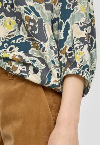 s.Oliver JACQUARD - Bluse - grün