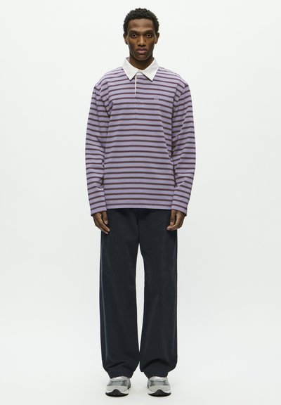 WOOD WOOD WWLANDON 25215 - T-shirt à manches longues - minimal gray stripe