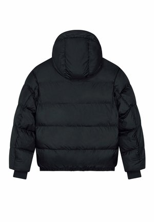 EMBROIDERY UNISEX PUFFER  - Winterjas - black
