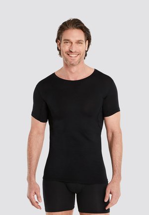 ANTI SCHWEISS MIT RUNDHALS - Unterhemd/-shirt - black