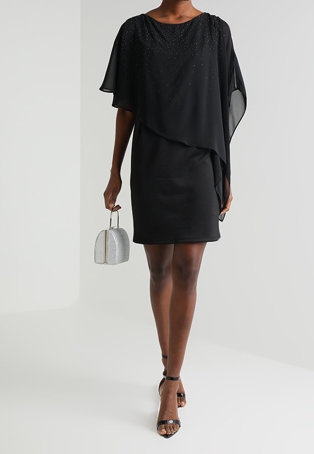 Wallis Cocktail dress / Party dress - black - (Pre-owned) - Zalando.ie