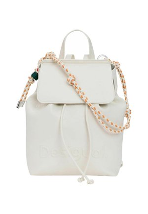 SMALL WITH CHARMS - Zaino - beige