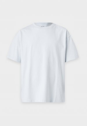 Hollister Co., BOXY  - T-shirt basic - light blue