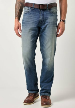 Jeans straight leg - dark blue denim