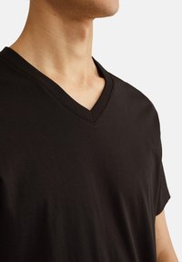 WE Fashion 3-PACK - Paprasti marškinėliai - black