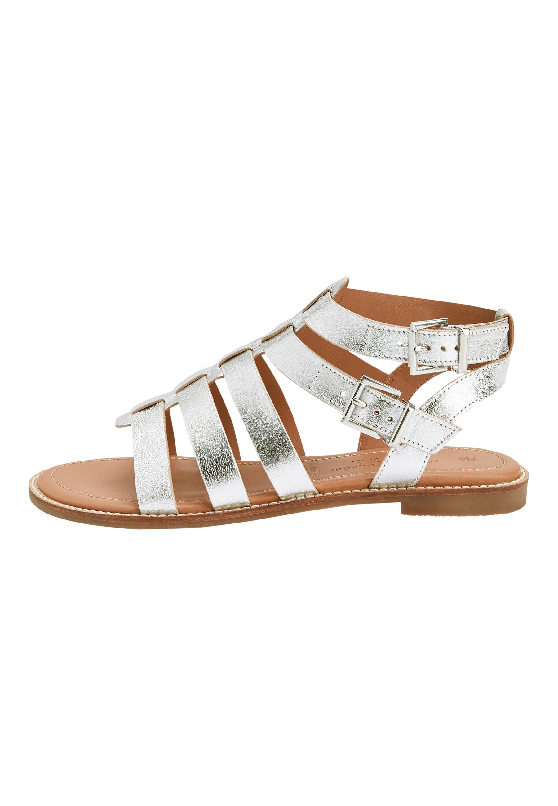 Next FOREVER COMFORT┬« GLADIATOR - Sandalen - silver/zilverkleurig - Zalando .nl