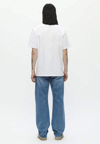 WOOD WOOD BOBBY TEE CHANGE - Print T-shirt - bright white