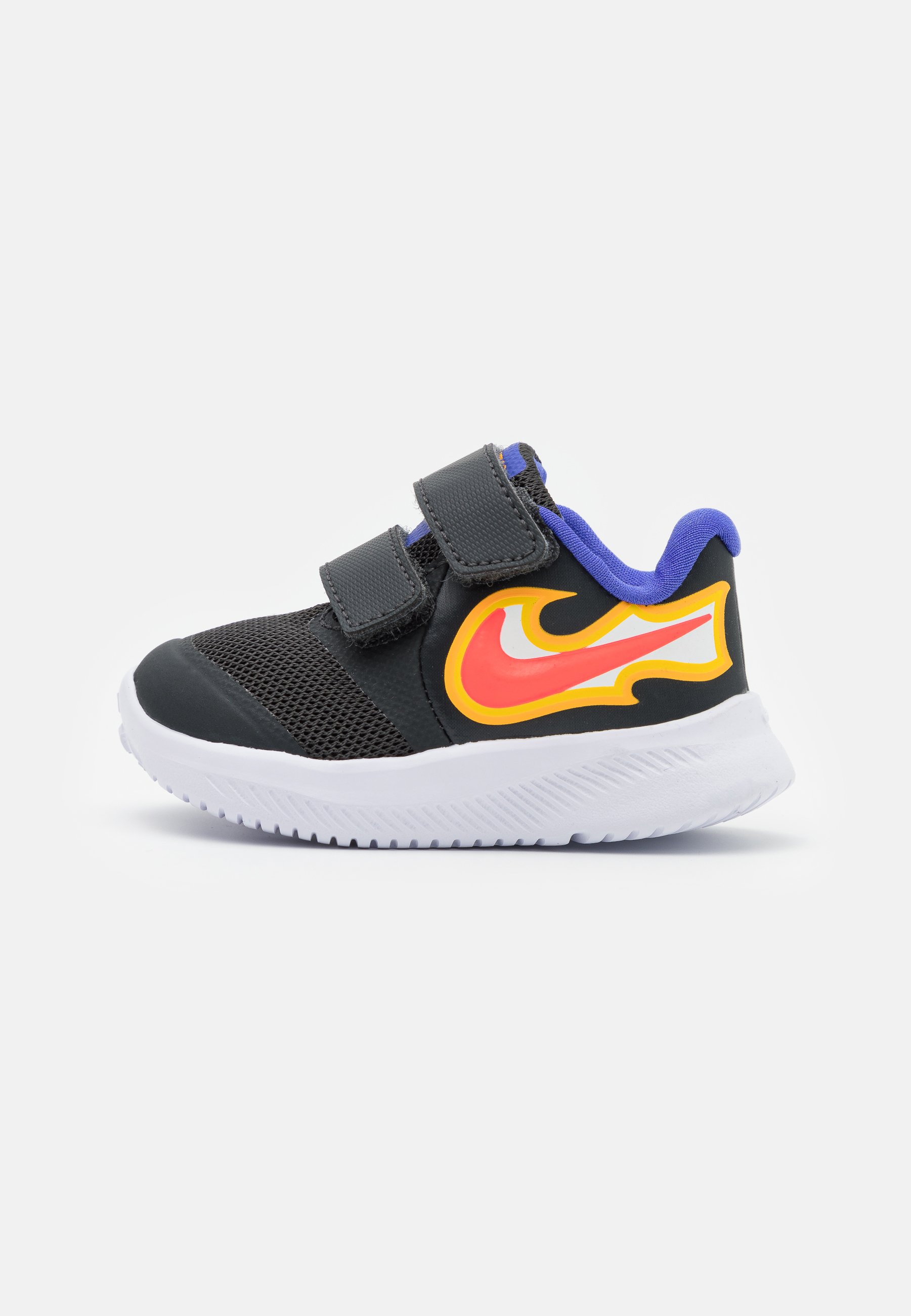 Nike Performance STAR RUNNER 2 FIRE UNISEX - Hardloopschoenen neutraal -  dark smoke grey/laser crimson/Donkergrijs - Zalando.nl