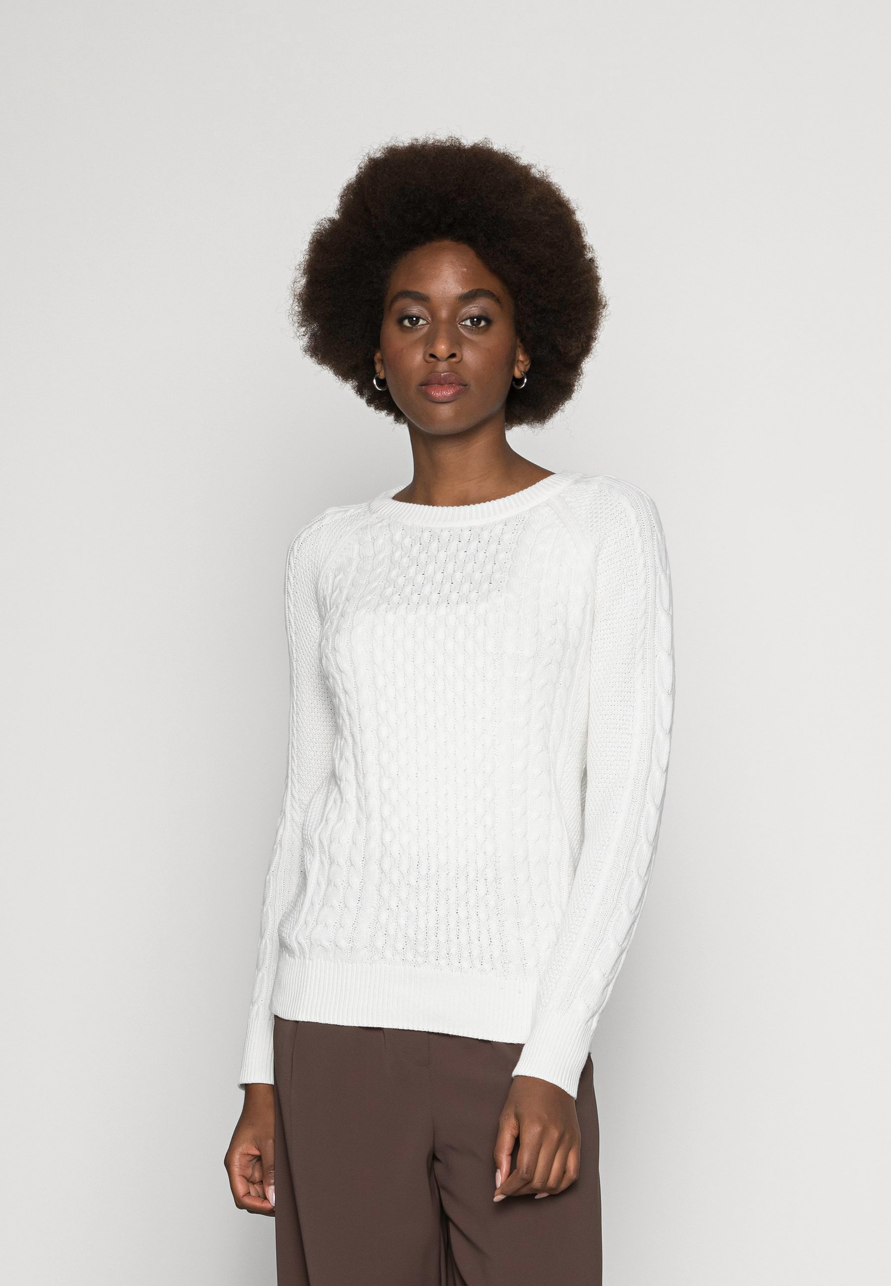 GAP CABLE CREW - Jumper - snowflake 