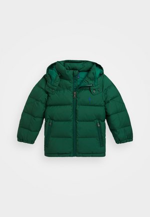 RIPSTOP DOWN HOODED JACKET - Piumino - kelly green