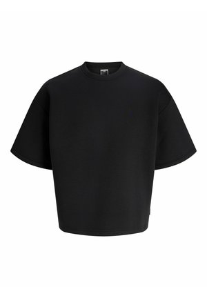 Jack & Jones, Sweats Plain Sweats - Βασικό μπλουζάκι - black