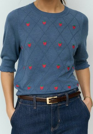 T-shirt imprimé - blue