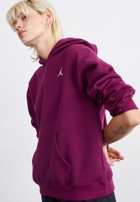 Jordan JORDAN BROOKLYN FLEECE - Felpa con cappuccio - bordeaux