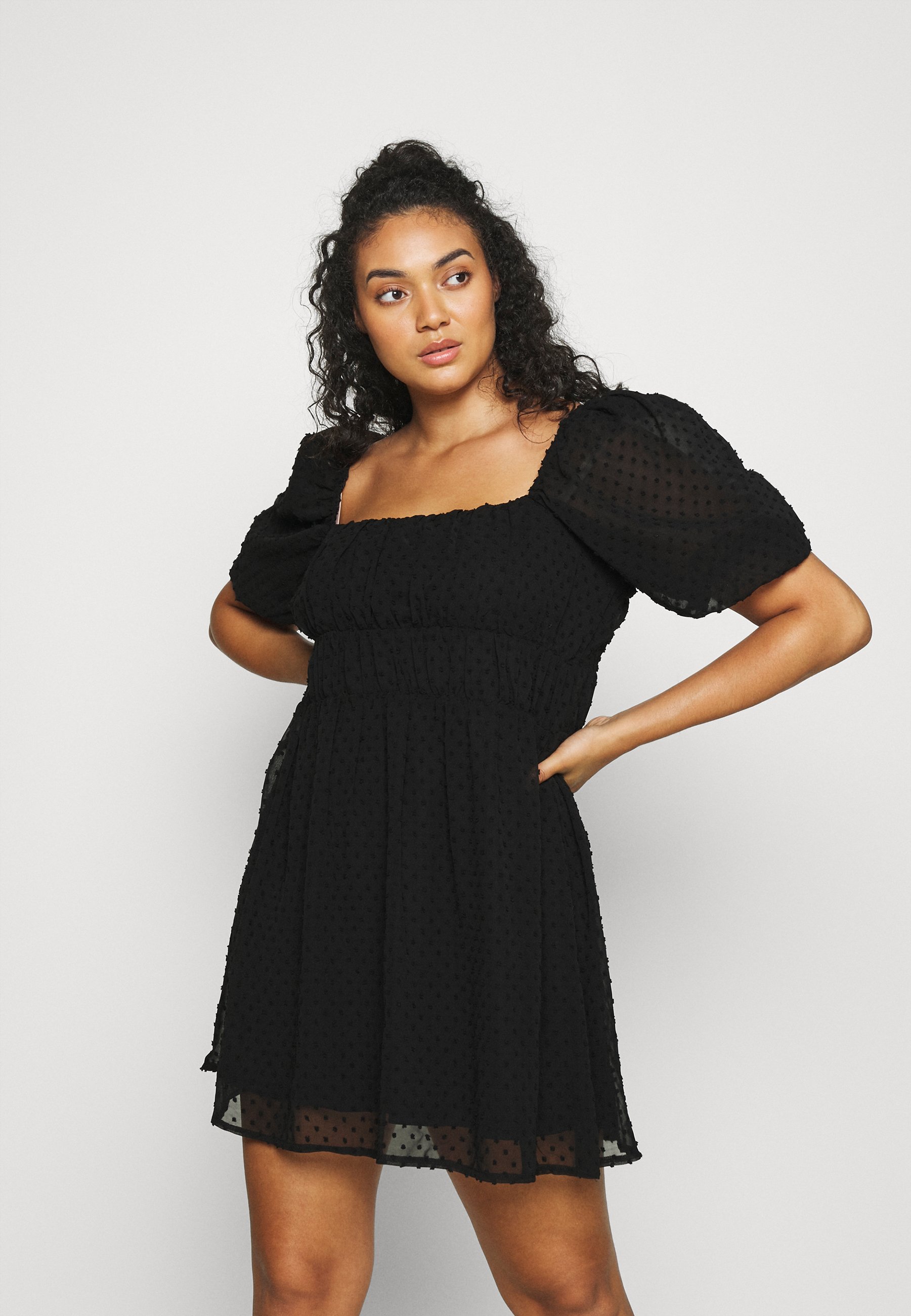 Missguided Plus DOBBY MINI - Day dress 