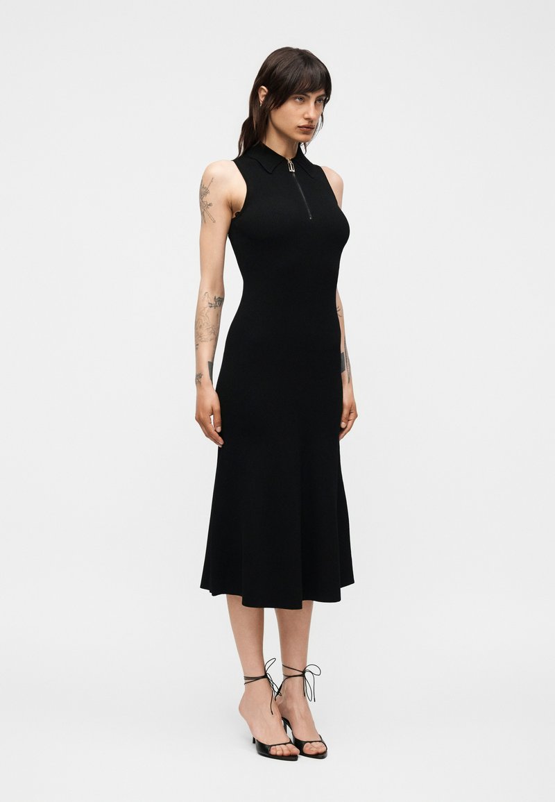 Victoria Beckham SLEEVELESS ZIP DRESS - Day dress - black - Zalando.ie