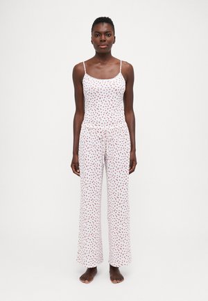 Cozy Tank & Pants Set - Pyžamová súprava - white/red