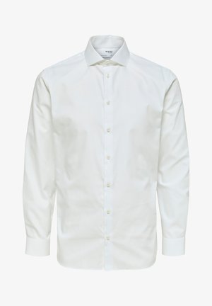 Selected, SLHSLIMETHAN SHIRT CUT AWAY - Majica - bright white