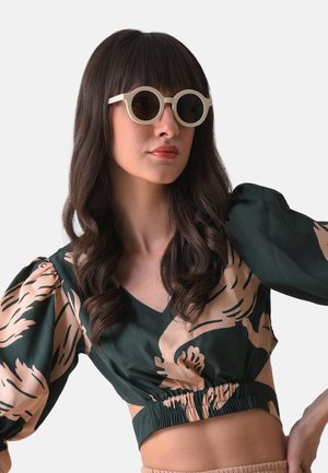 OVAL RHEAHS - Lunettes de soleil - beige