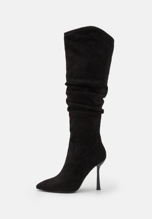 High Heel Stiefel - black