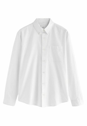 LONG SLEEVE REGULAR FIT - Vapaa-ajan kauluspaita - white
