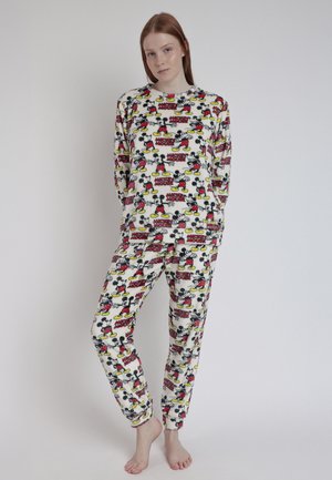 MANGA LARGA ESTAMPADO CALENTITO BEST MICKEY SET - Conjunto de pijama - rojo