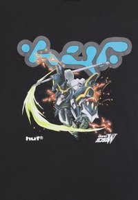 HUF DEATHSCYTHE TEE UNISEX - T-shirt print - black