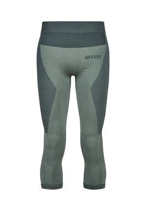 Merino Base Layer Tights 3/4 Skiing - Tights - bluegrey grey