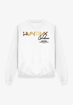 NETFLIX, KPOP DEMON HUNTERS HUNTRIX GOLDEN LOGO - Sweatshirt - white