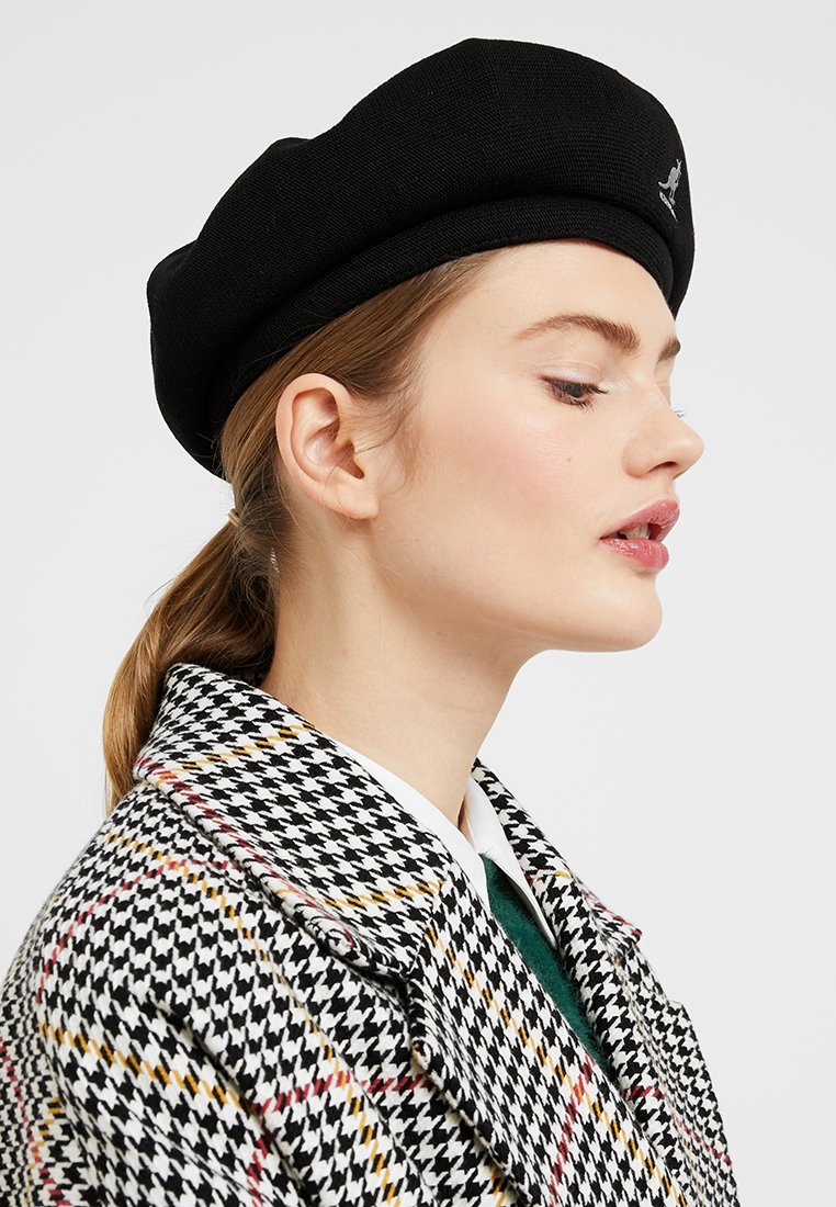 Kangol BAMBOO JAX BERET - Beanie - black - Zalando