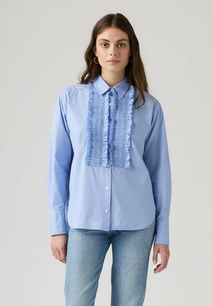Levi's®, HARLIE BF TUXEDO RUFFLE SHIRT SERENITY B - Hemdbluse - serenity blue - blues