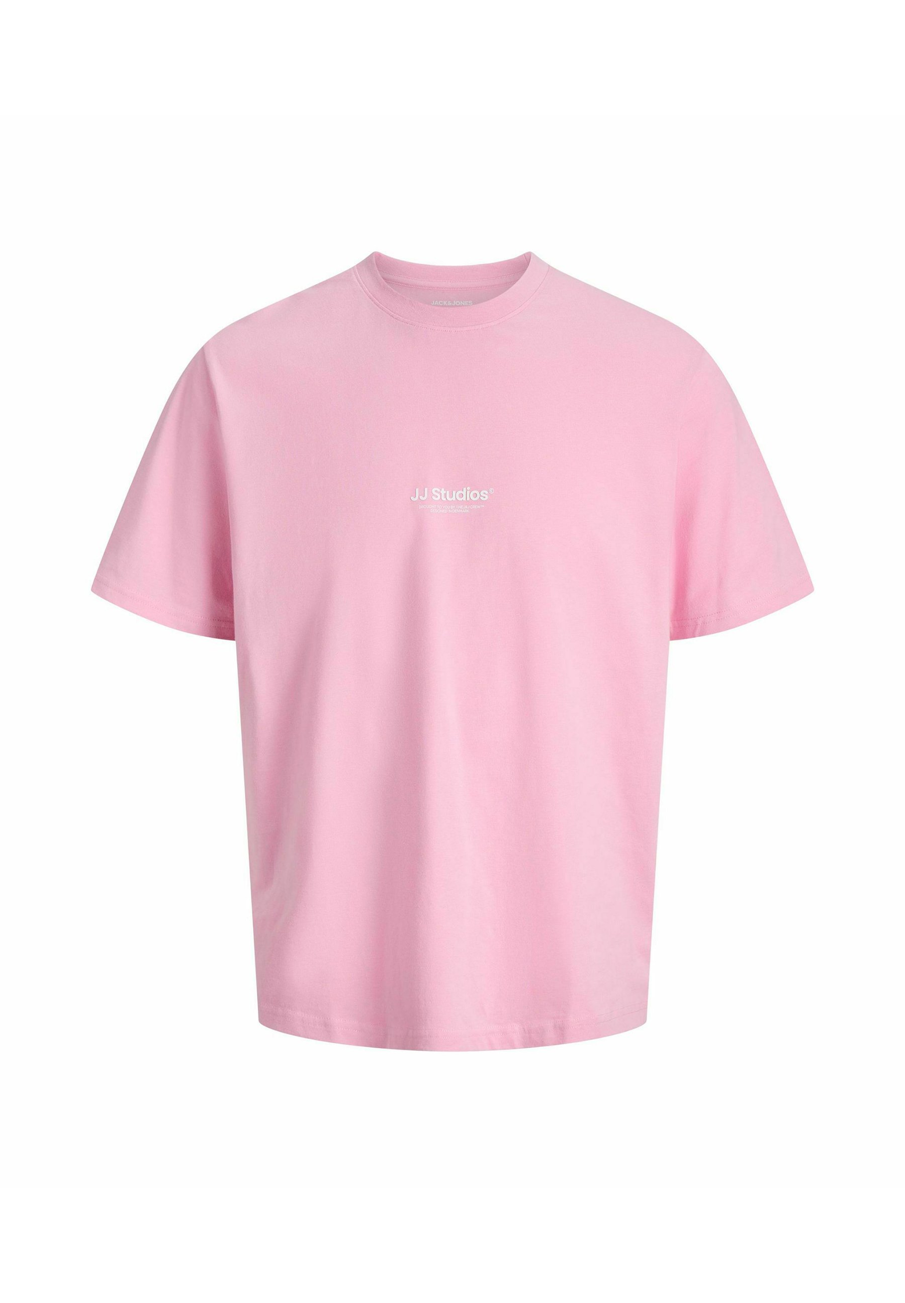 Jack & Jones JJESOHO TEE CREW NECK - Basic T-shirt - prism pink