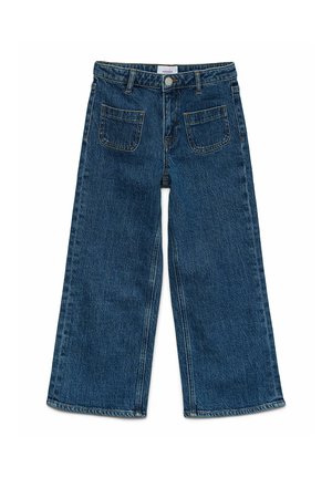 VERO MODA Girl WEIT GESCHNITTEN VMTESSA TAILLE WEITER BEINSCHNITT - Široke kavbojke - medium blue denim