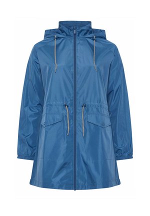 Yours Clothing, WOMEN'S RAINCOATS - Parkaer - blue
