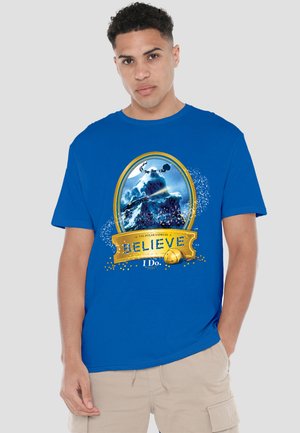 Cotton Soul, POLAR EXPRESS/TRUE BELIEVER - Print T-shirt - royal blue