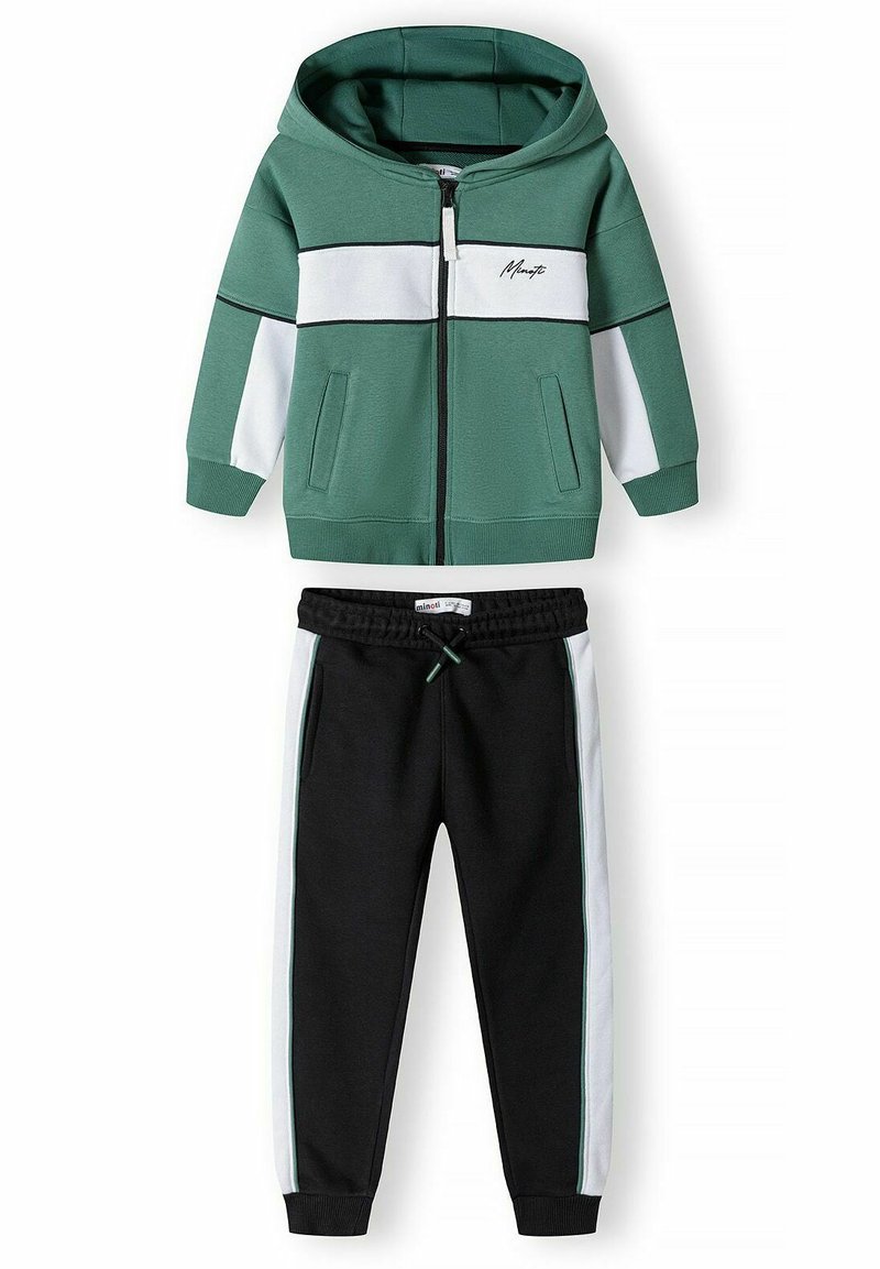 MINOTI JOGGERS SET - Tracksuit - khaki black/khaki - Zalando