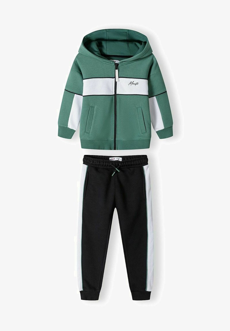 Minoti Set MINOTI JOGGERS SET - Tracksuit - khaki black/khaki - Zalando