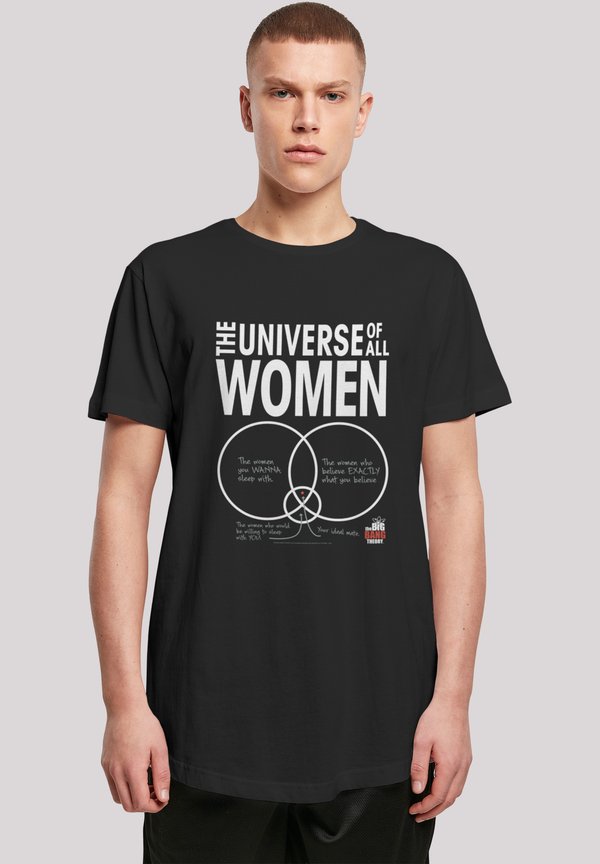 BIG BANG THEORY TV SERIE THEORY THE UNIVERSE  - T-Shirt print