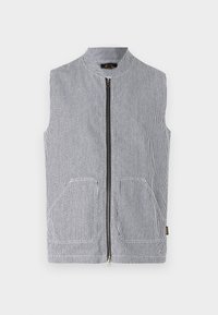 WORK UNISEX - Veste sans manches - aged hickory stripe
