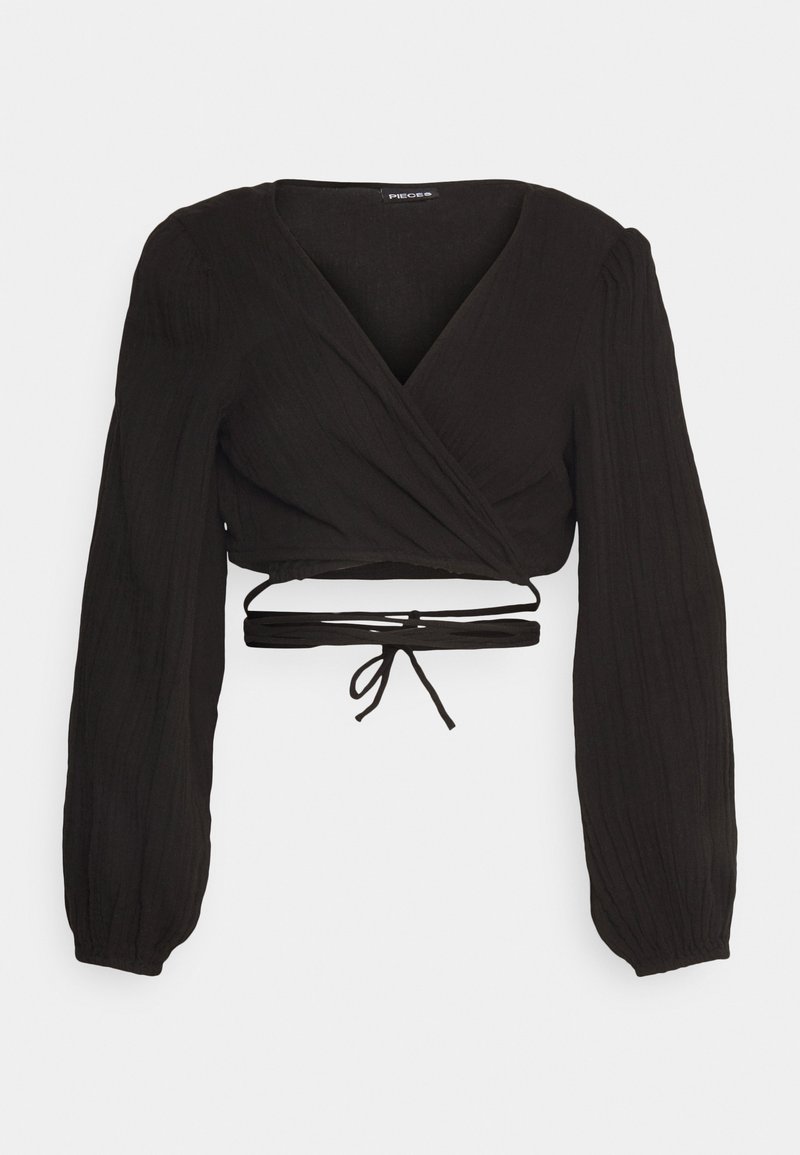 Pieces Petite Blouse zwart Pieces Petite Blouse zwart