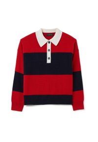 Polo - black white red