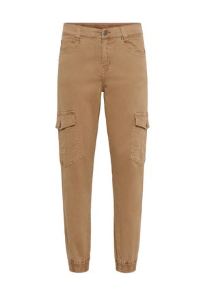Bon'A Parte SARAH - Pantaloni cargo - tiger s eye