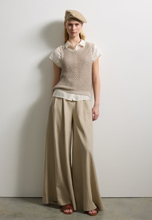 SOLID BERET - Hut - beige