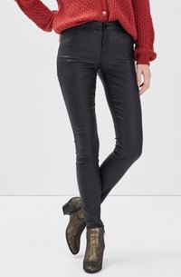 BONOBO Jeans TREGGING - Broek - denim noir enduit