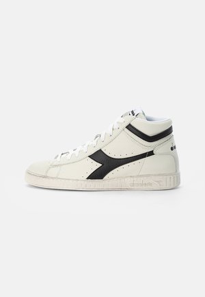 GAME UNISEX - Höga sneakers - white /black